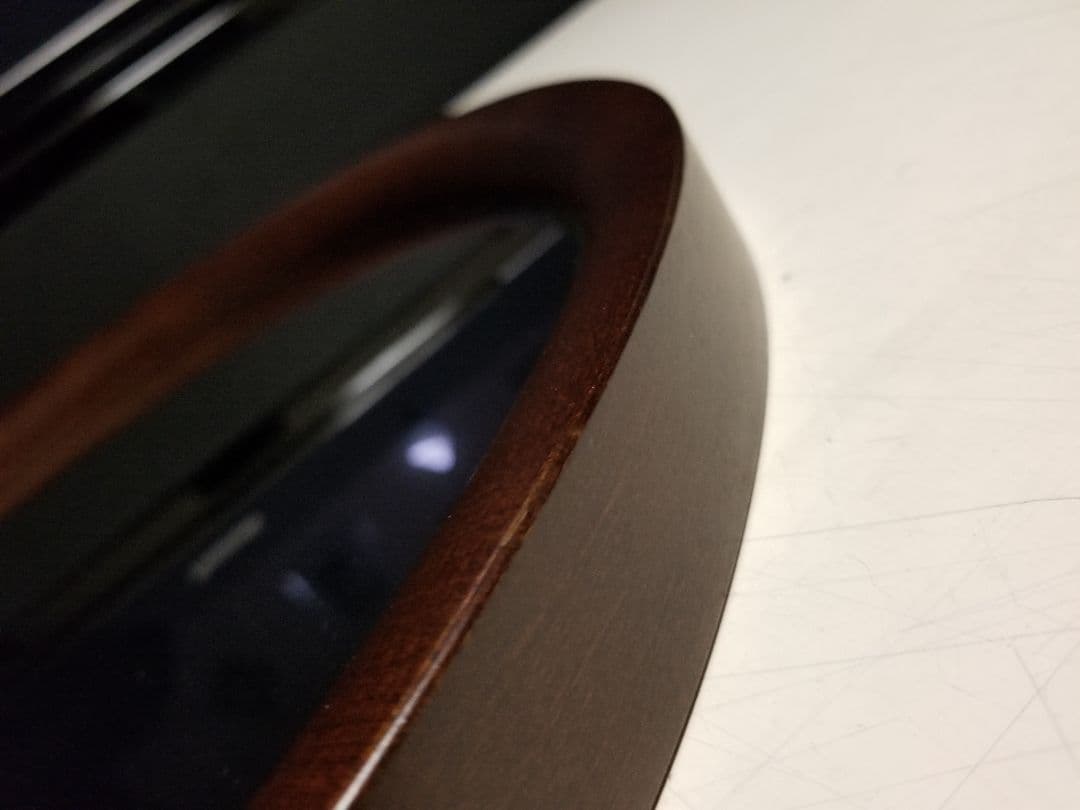 秋田木工　ヴィンテージ　オーバル　ラウンド　ミラー