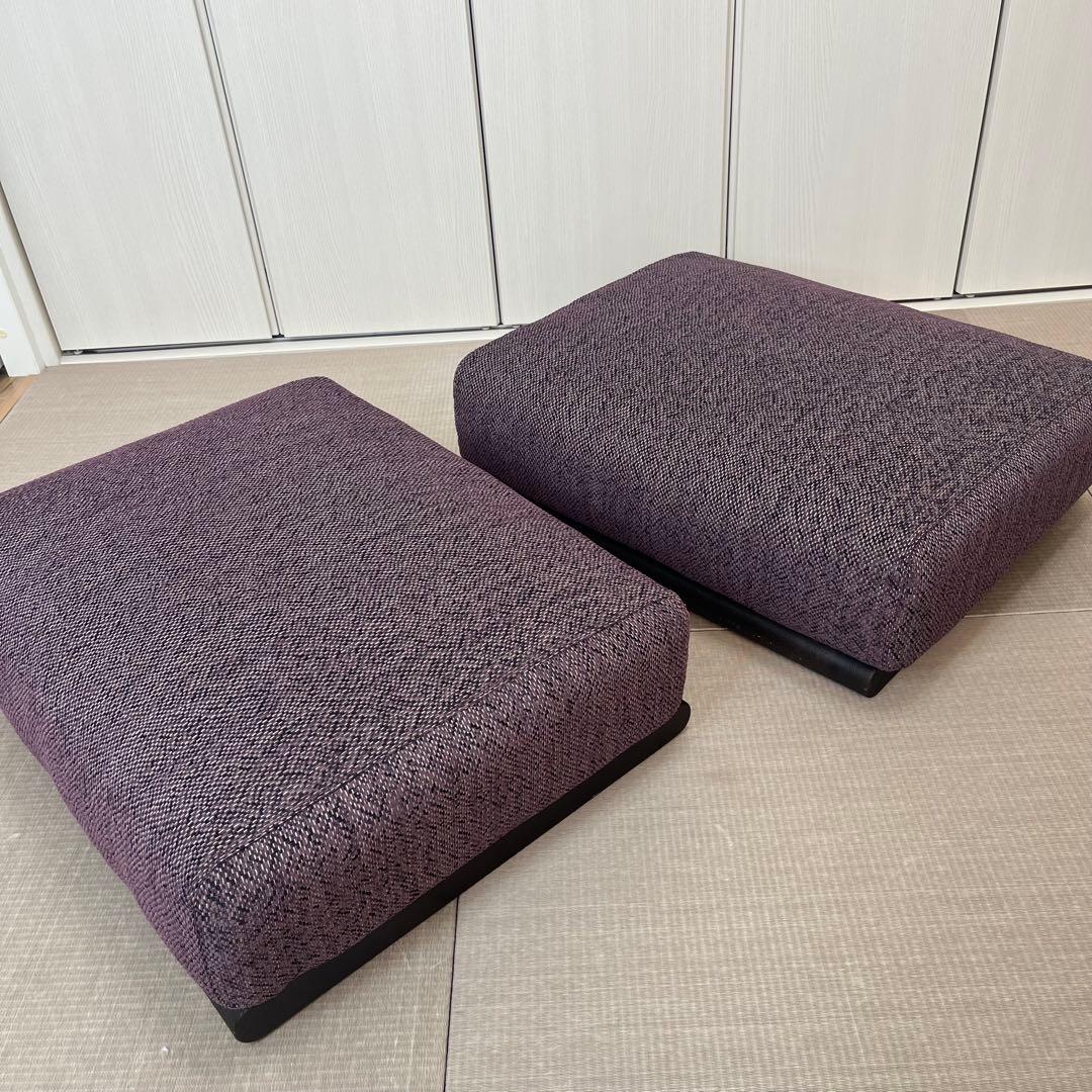 家具ナガノインテリア 1人2人掛けソファ座椅子 2way イスNAGANO 美品