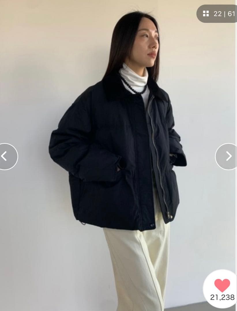 Didot.showroom ワークジャケットダウン