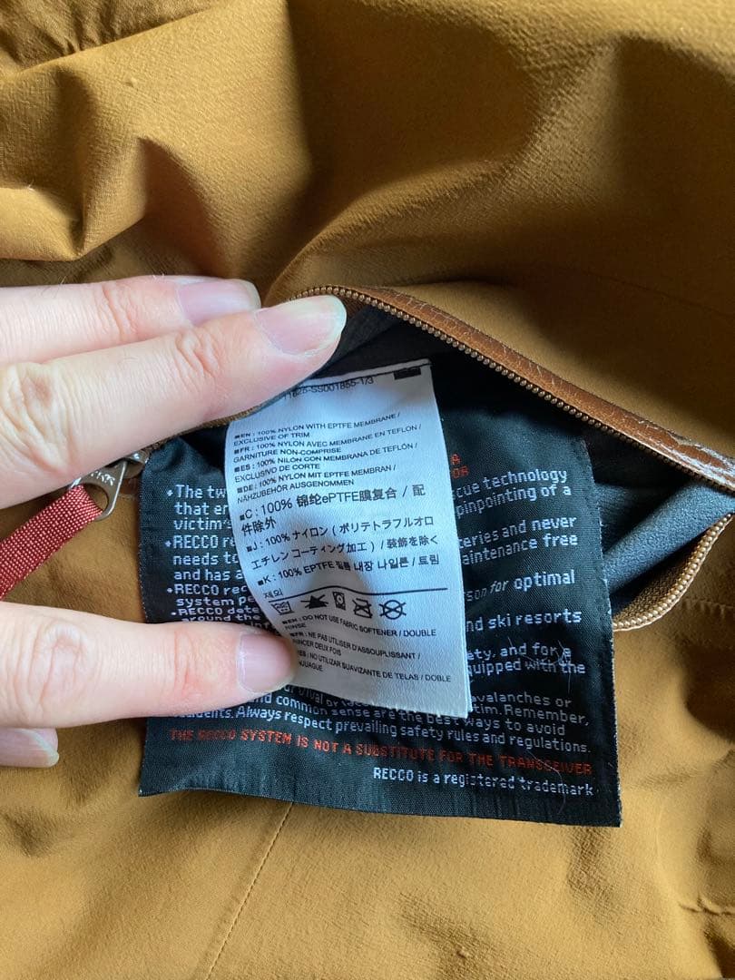 Arc’teryx サイドワインダー ジャケット S size SV