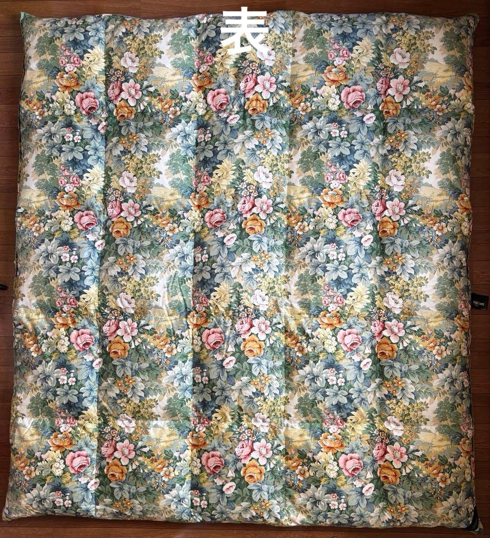 西川 羽毛掛ふとん(D)ハンガリーマザーグース 93%(サンダーソン) (鹿柄)