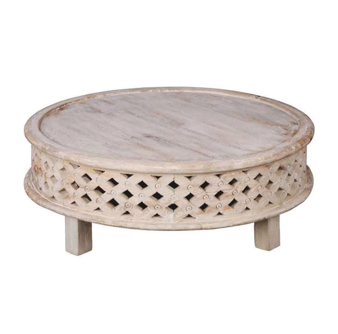 【海外直輸入】モロッカン ウッドテーブル ボヘミアン モロッコ　アジアン　希少