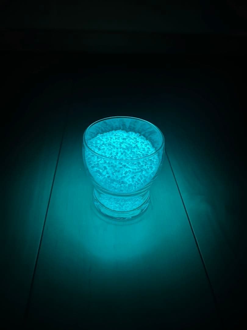 蓄光ペレット 3kg 夜光 原料 樹脂用 DIY レジン 成形素材 業務用