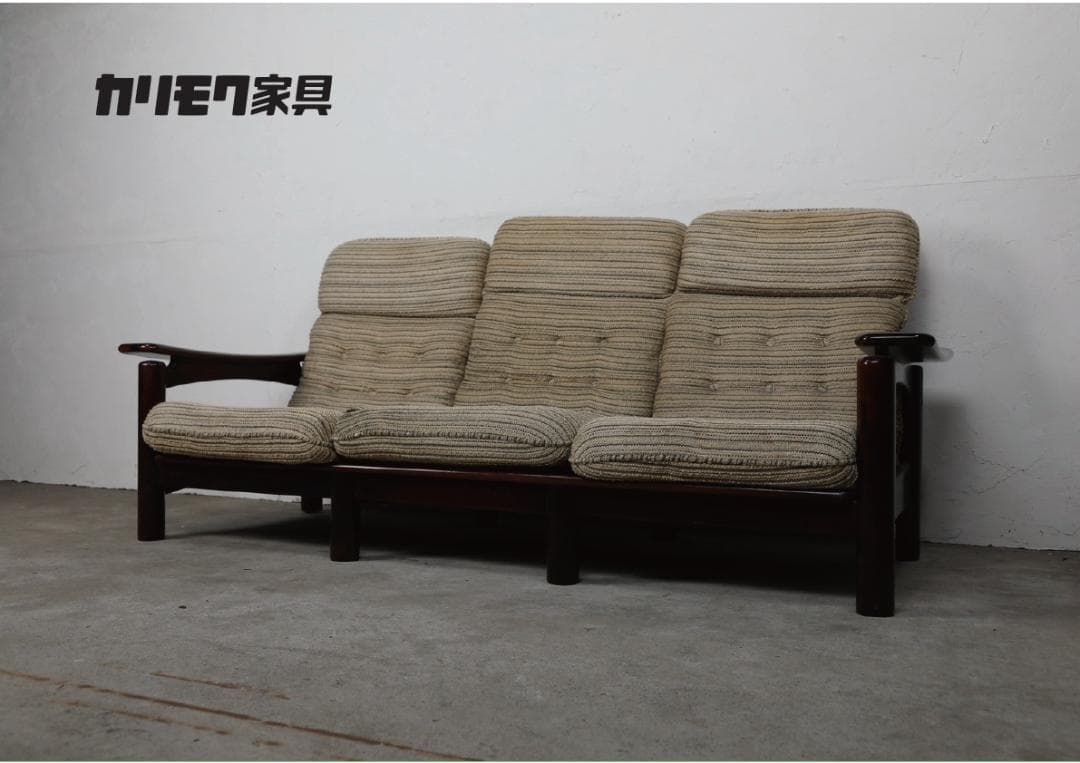 『karimoku』カリモク トリプルソファ 3P 3シーター RWso95