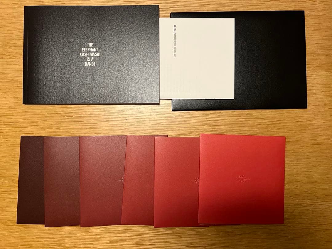 エレファントカシマシ25周年記念　赤箱