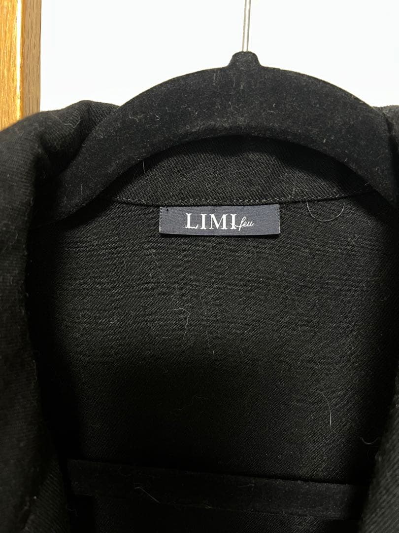 LIMI feu ヨウジヤマモト　黒ワンピース