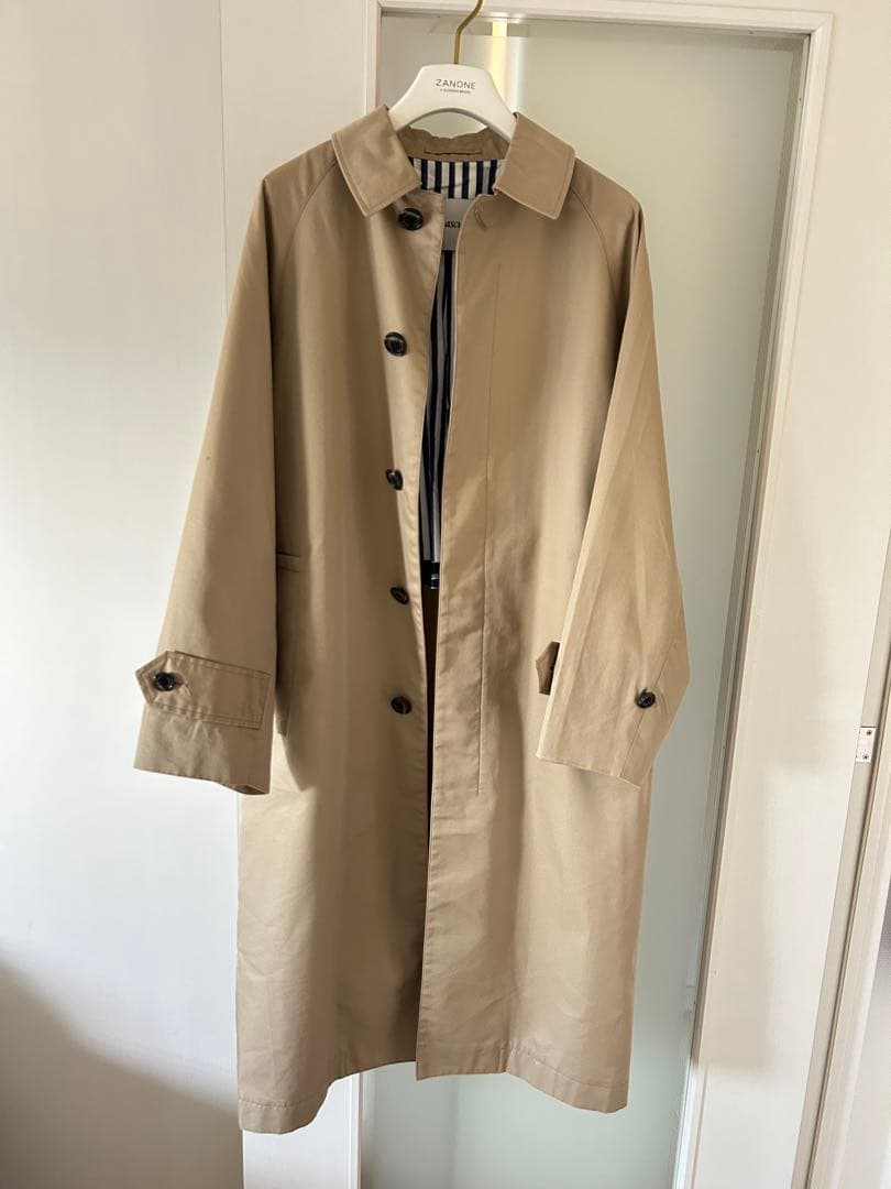 アクアスキュータム ステンカラーコート