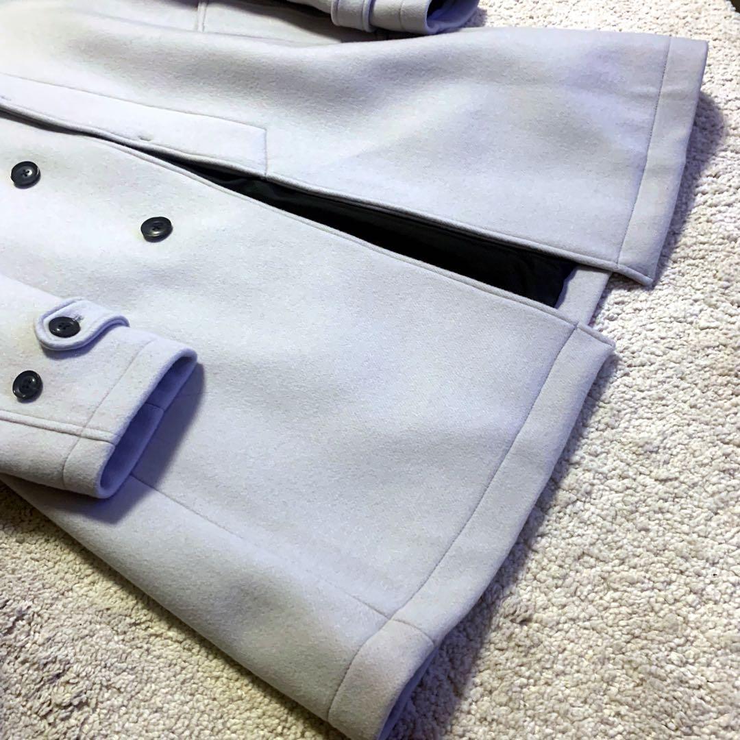 【junhashimoto】 スタンドカラーコート ライトグレー size5