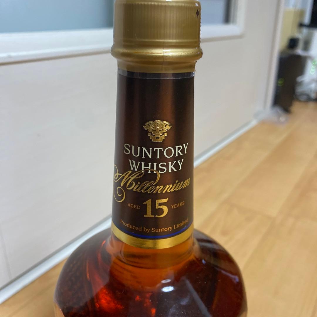 【未開栓】サントリーウイスキー ミレニアム15年