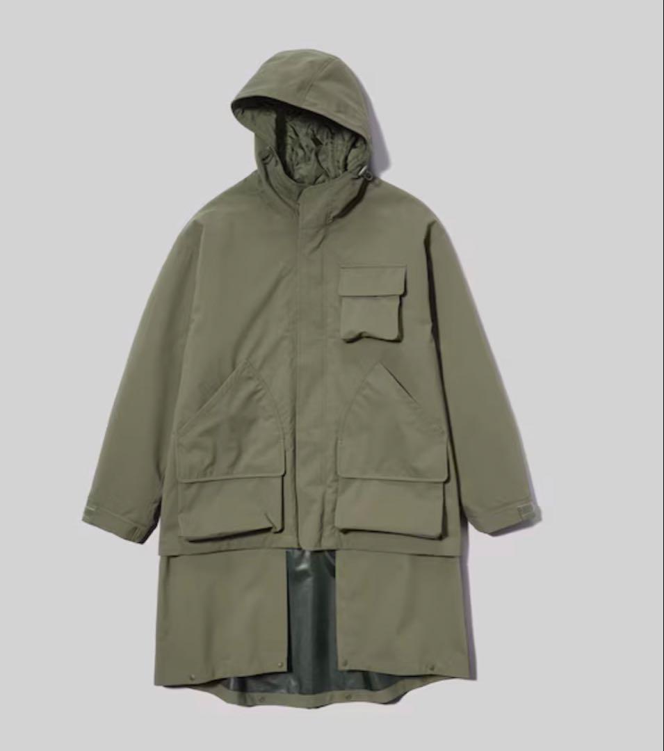 パデッドシェルパーカ ENGINEERED GARMENTS Lサイズ　オリーブ