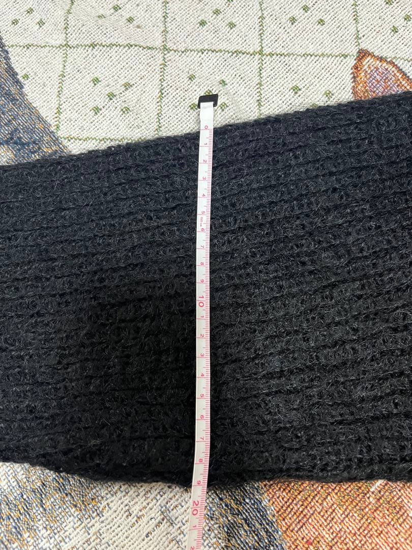 ユーロ　90s ヴィンテージ　st michael モヘア　カーディガン　毛足長