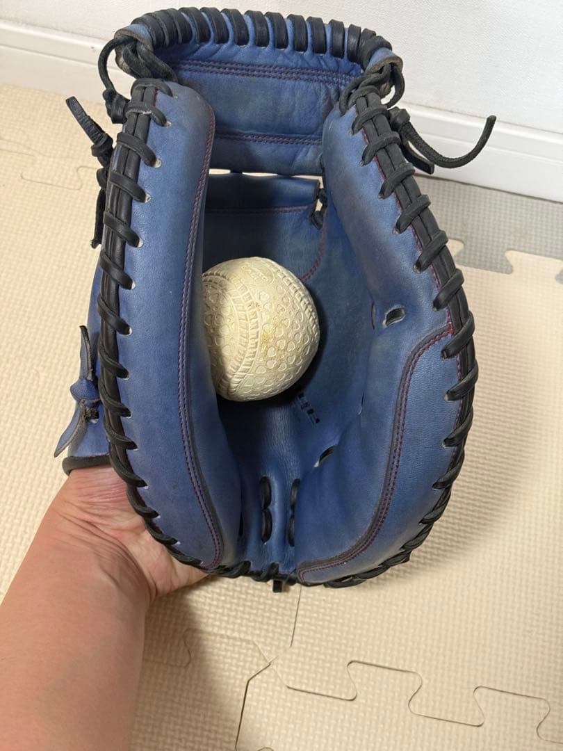 【美品】即戦力 SSK プロエッジ　軟式用　オーダー　キャッチャーミット　野球