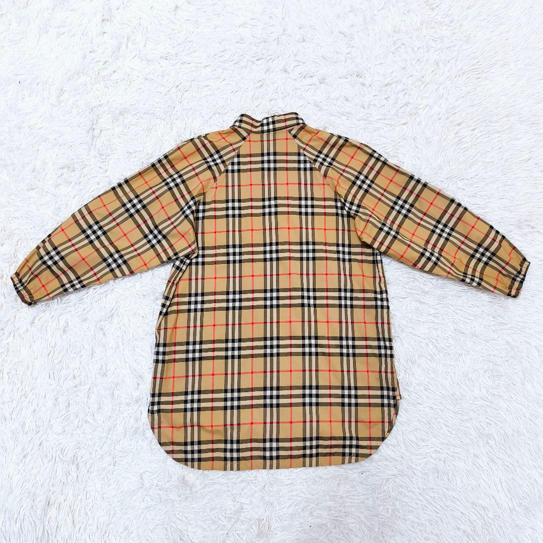 【極美品】BURBERRY バーバリー ノバチェック シャツワンピース 現行