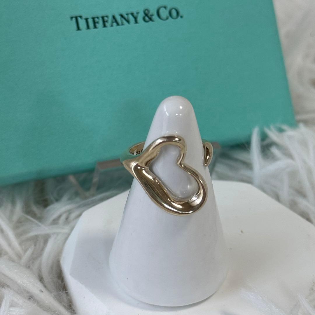 TIFFANY＆CO ティファニー オープンハート エルサペレッティリング