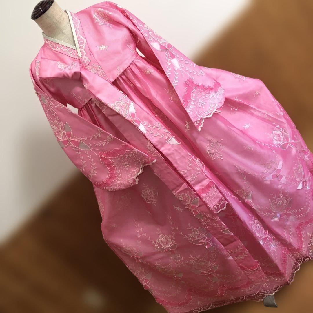 韓服チマチョゴリセット☆ピンク