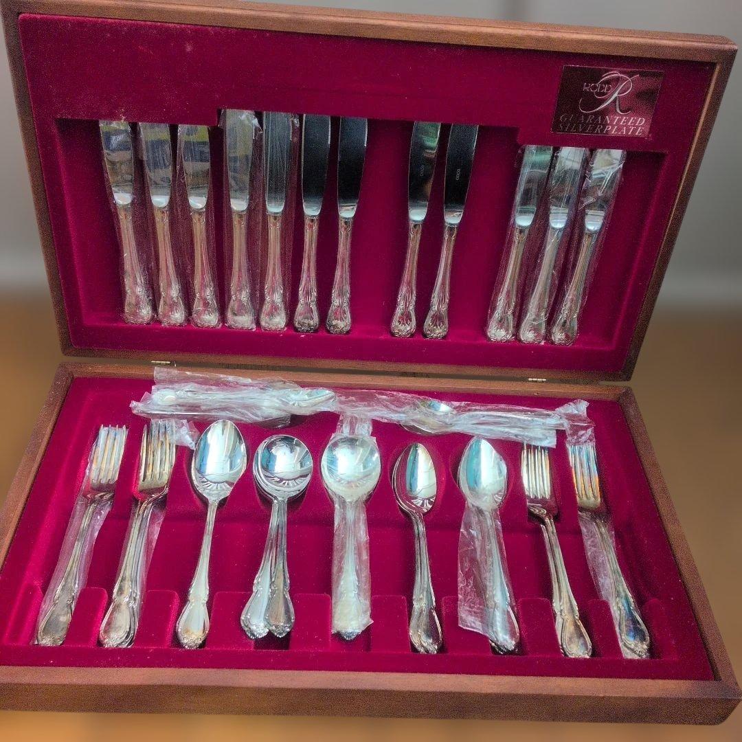 RODD 銀メッキカトラリーセット　未使用品