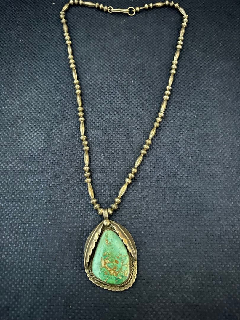 ビンテージ　ナバホ ターコイズ　ペンダント