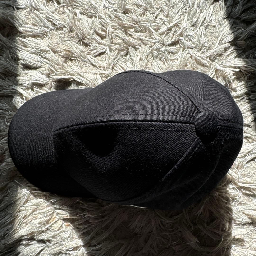 courrèges キャップ S 黒 値下げ