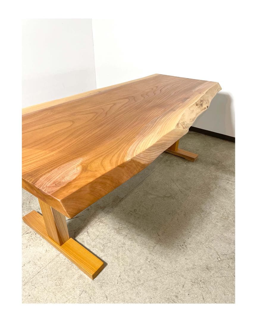 欅 1枚板テーブル ④