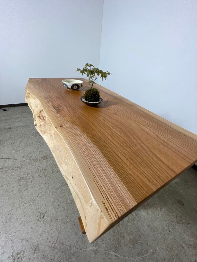 欅 1枚板テーブル ④
