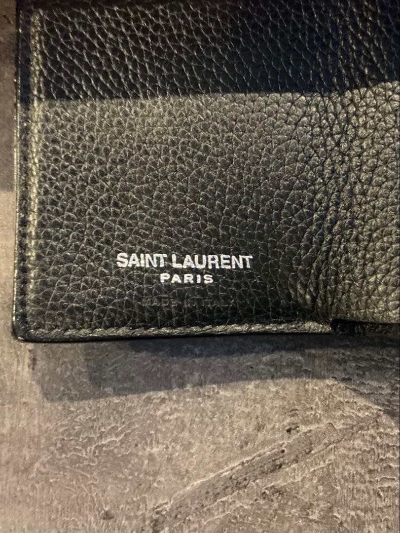 サンローラン 財布 黒