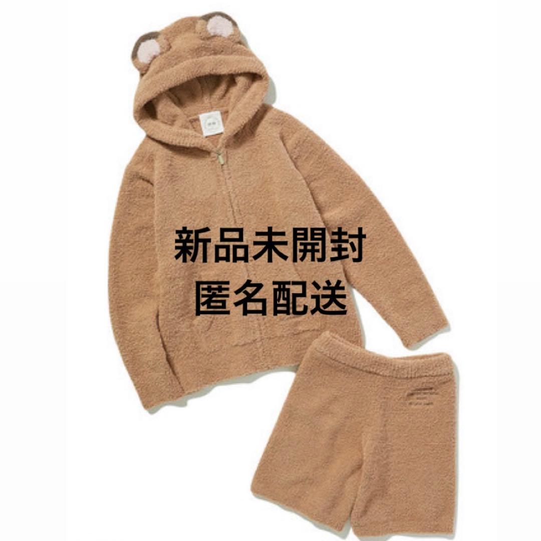 ジェラピケ どうぶつの森 つぶまめキャラクターパーカー＆ショートパンツセット