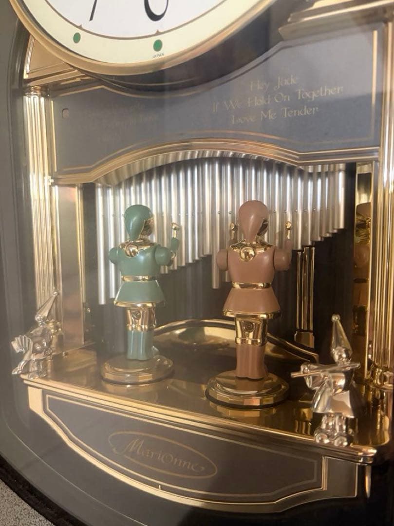 SEIKO Marionne 掛時計 オーバル型 からくり時計