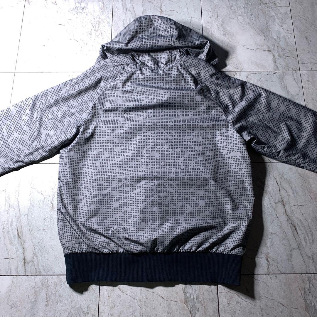 00s〜 NIKE リバーシブル ジップパーカー シェルジャケット デジカモ