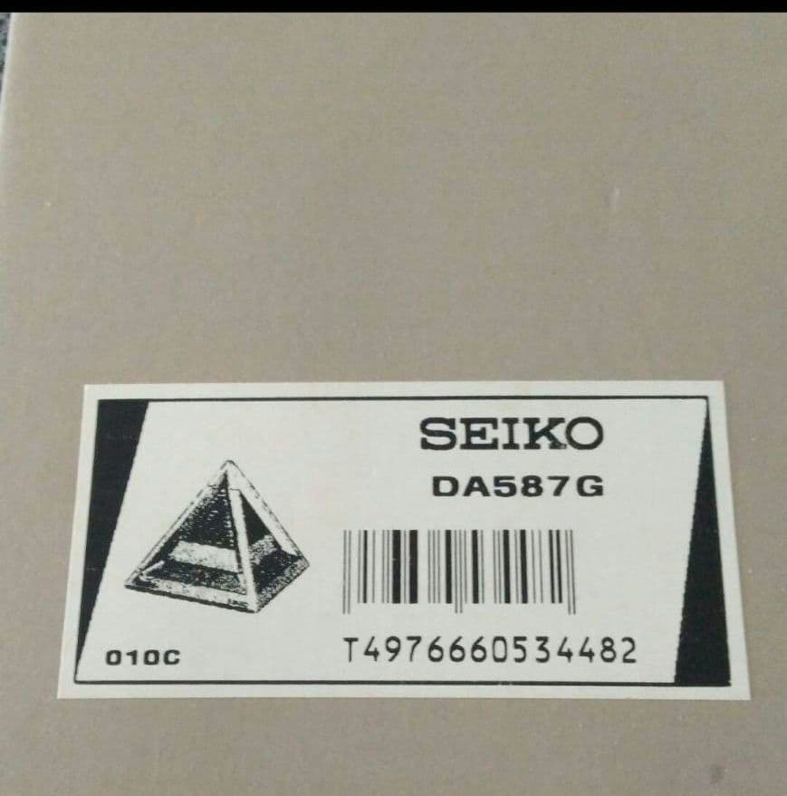 ♥超希少♥SEIKO セイコー　ピラミッドトーク　DA587G　昭和レトロ
