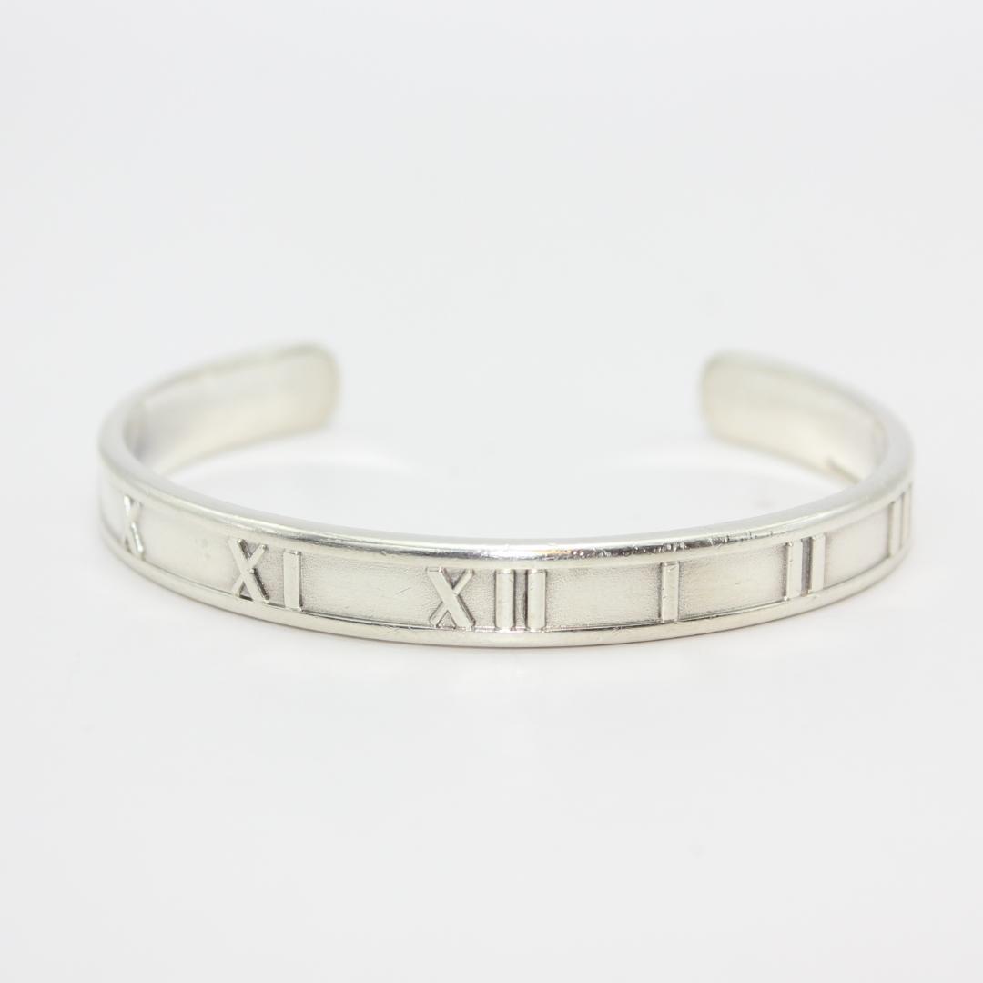 美品 Tiffany&Co. ティファニー アトラス バングル SV925