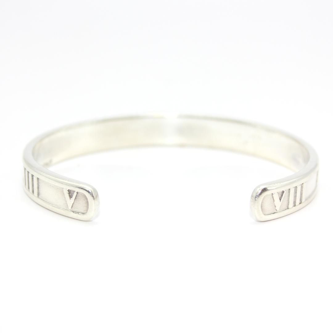 美品 Tiffany&Co. ティファニー アトラス バングル SV925