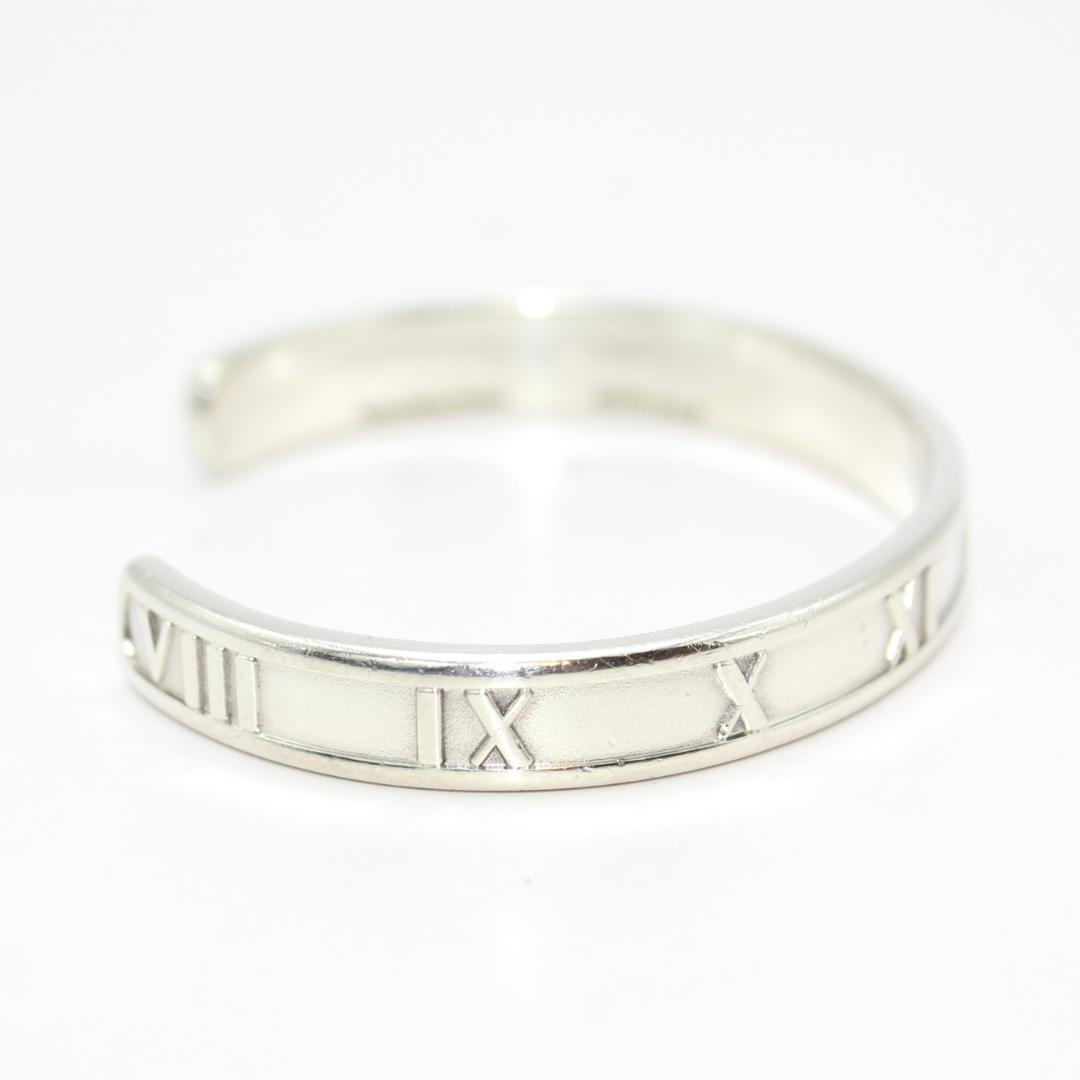 美品 Tiffany&Co. ティファニー アトラス バングル SV925