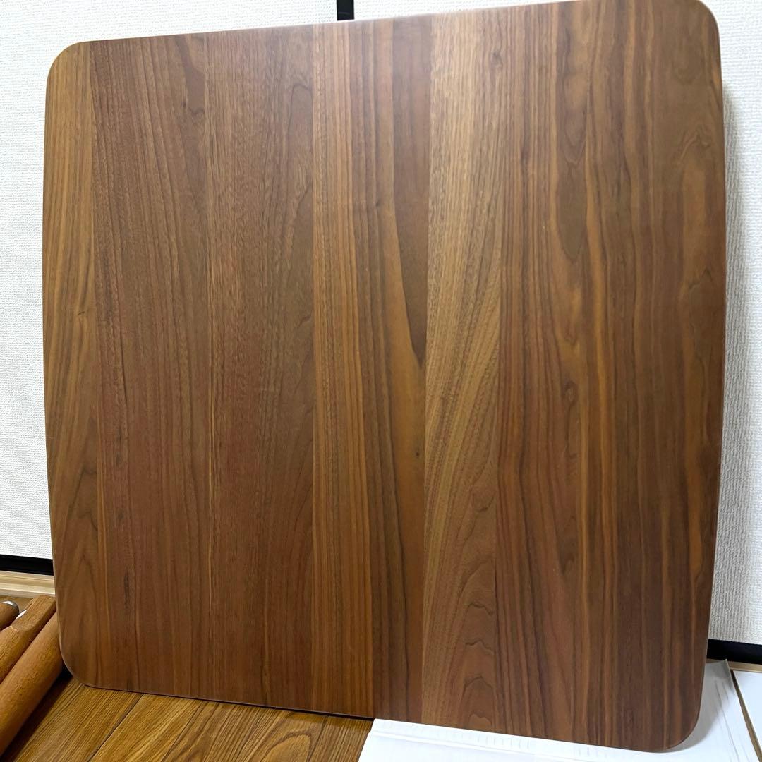 こたつ　ダイニングテーブル 75cm 高さ調整可能