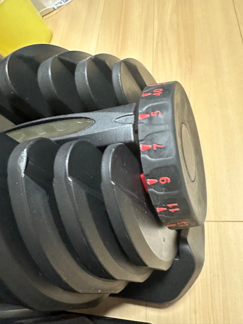 ②写真下側ダンベル 可変式 40kg 2個セット 多機能