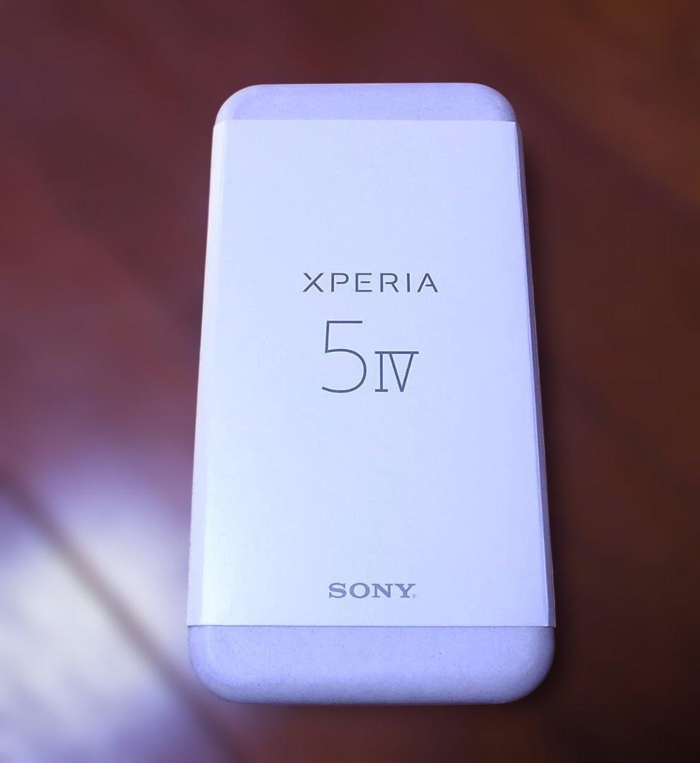 未使用品 Xperia5Ⅳ 黒 8GB/RAM 256GB/ROM SIMフリー