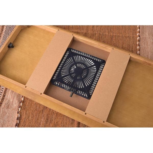 おしゃれ 北欧 暖かい 冬 家族 大型 長方形 こたつテーブル ブラウン