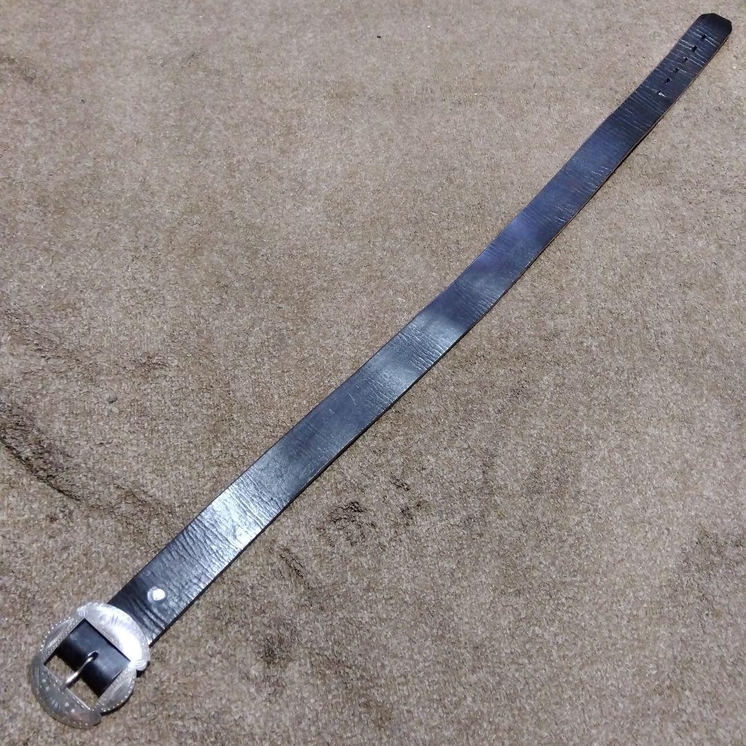 36inch 20周年記念モデル ヴィンテージ バックル レザーベルト