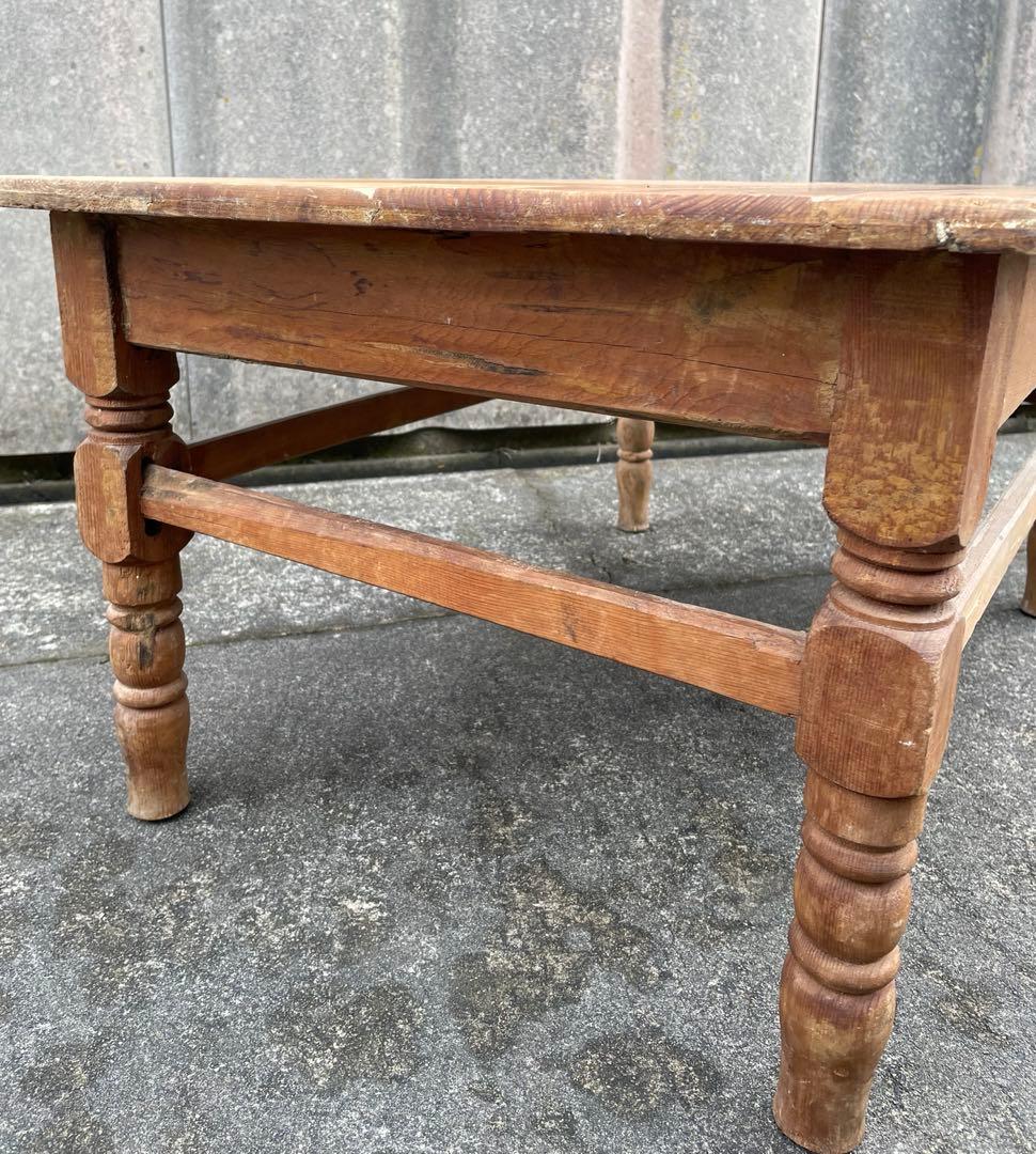 アンティーク/フランス/古材/ローテーブル /センターテーブル/テーブル/机