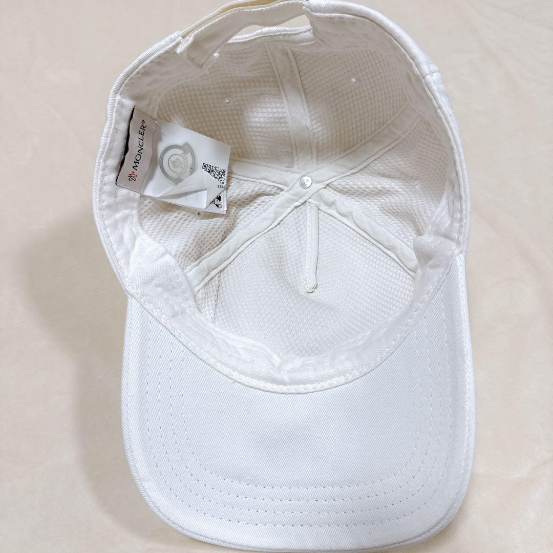 MONCLER モンクレ レディース キャップ 白