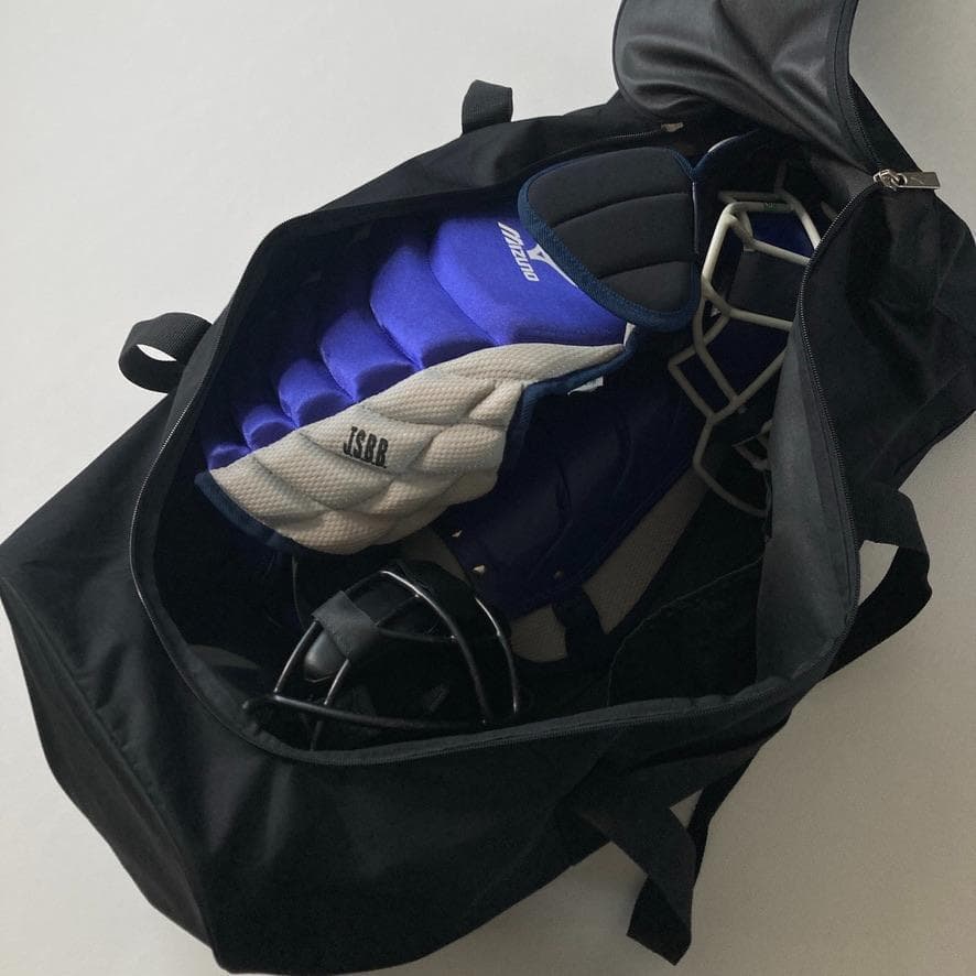 【たか】ミズノプロ　軟式野球 キャッチャー防具一式 JSBB