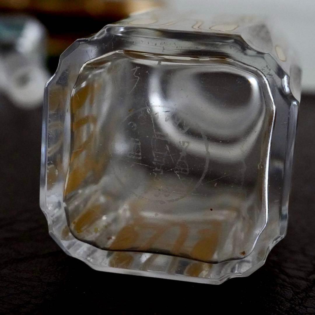 24金彩 香水瓶★オールドバカラ BACCARAT Piver★極希少レア★美品