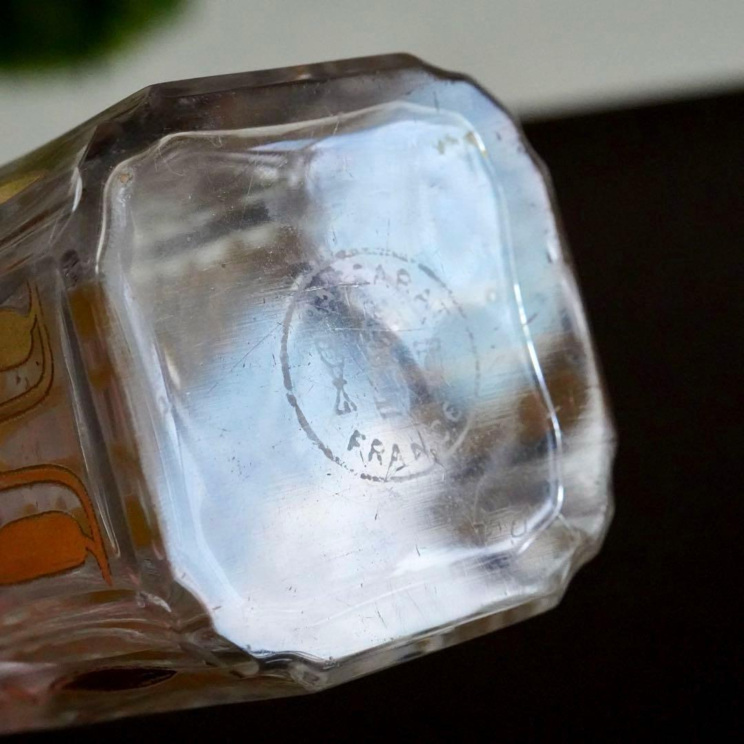 24金彩 香水瓶★オールドバカラ BACCARAT Piver★極希少レア★美品