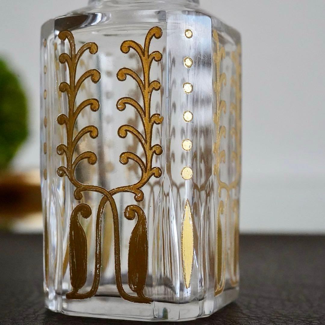24金彩 香水瓶★オールドバカラ BACCARAT Piver★極希少レア★美品