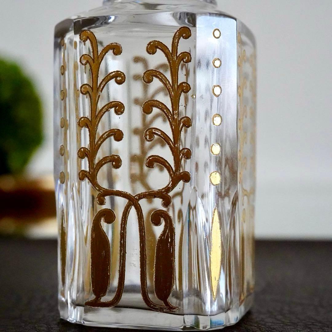 24金彩 香水瓶★オールドバカラ BACCARAT Piver★極希少レア★美品