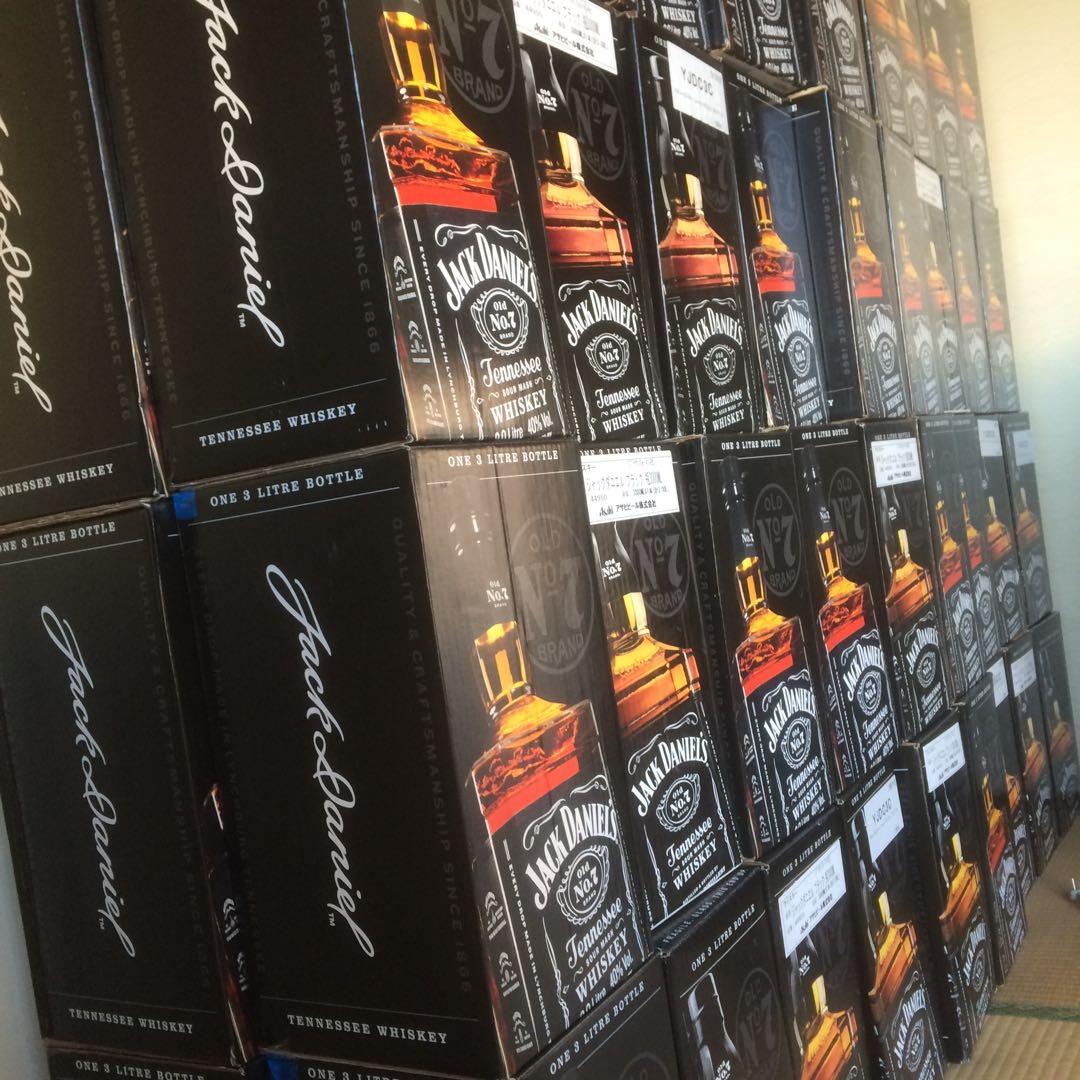 Jack Daniel's 12本　空ビン　箱付き　3㍑　製造終了