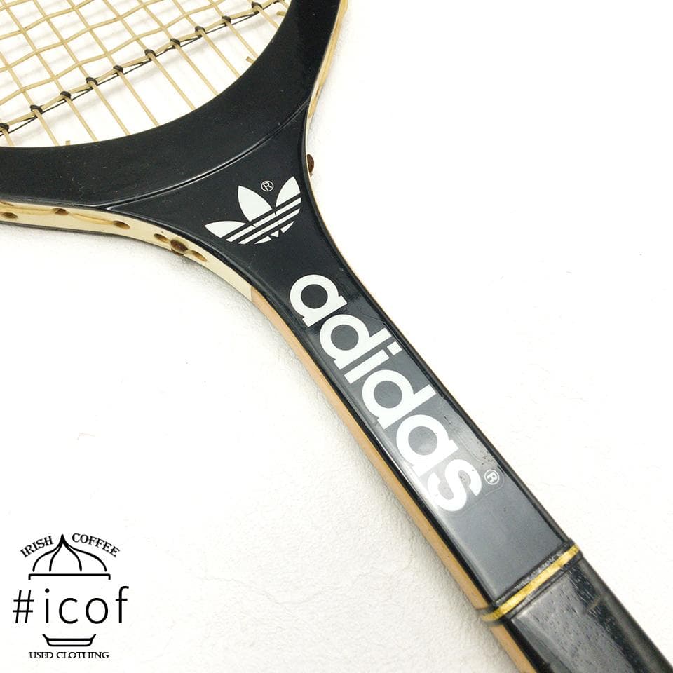 VINTAGE adidas アディダス ウッド 木製 テニスラケット a120