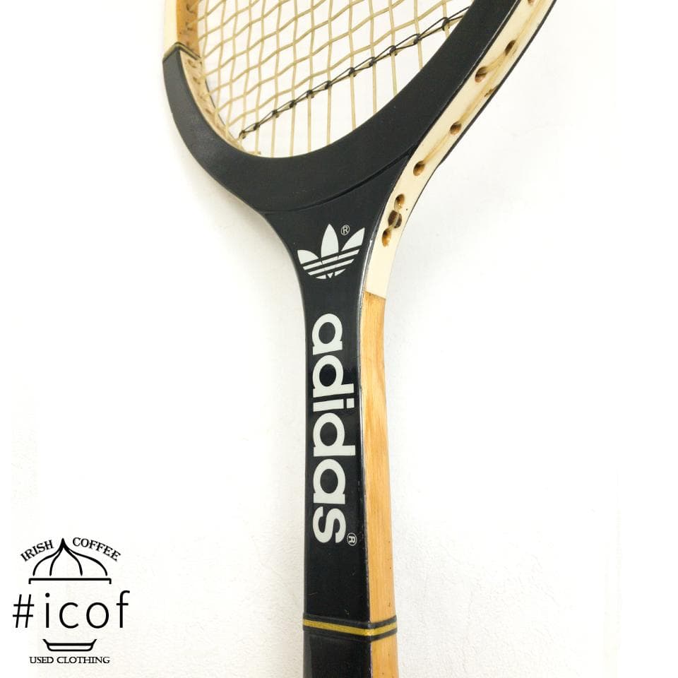 VINTAGE adidas アディダス ウッド 木製 テニスラケット a120