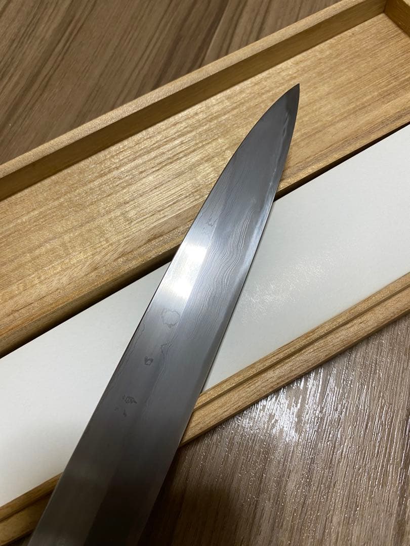 重房　柳刃包丁　9寸