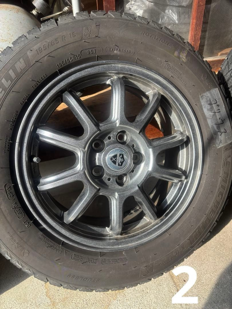 MICHELIN スタッドレスタイヤ 195/65R15 4本セット