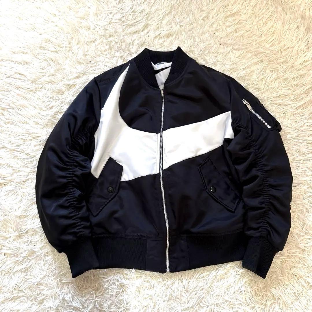 DD6056-010NIKEナイキリバーシブルボンバージャケットMA-1